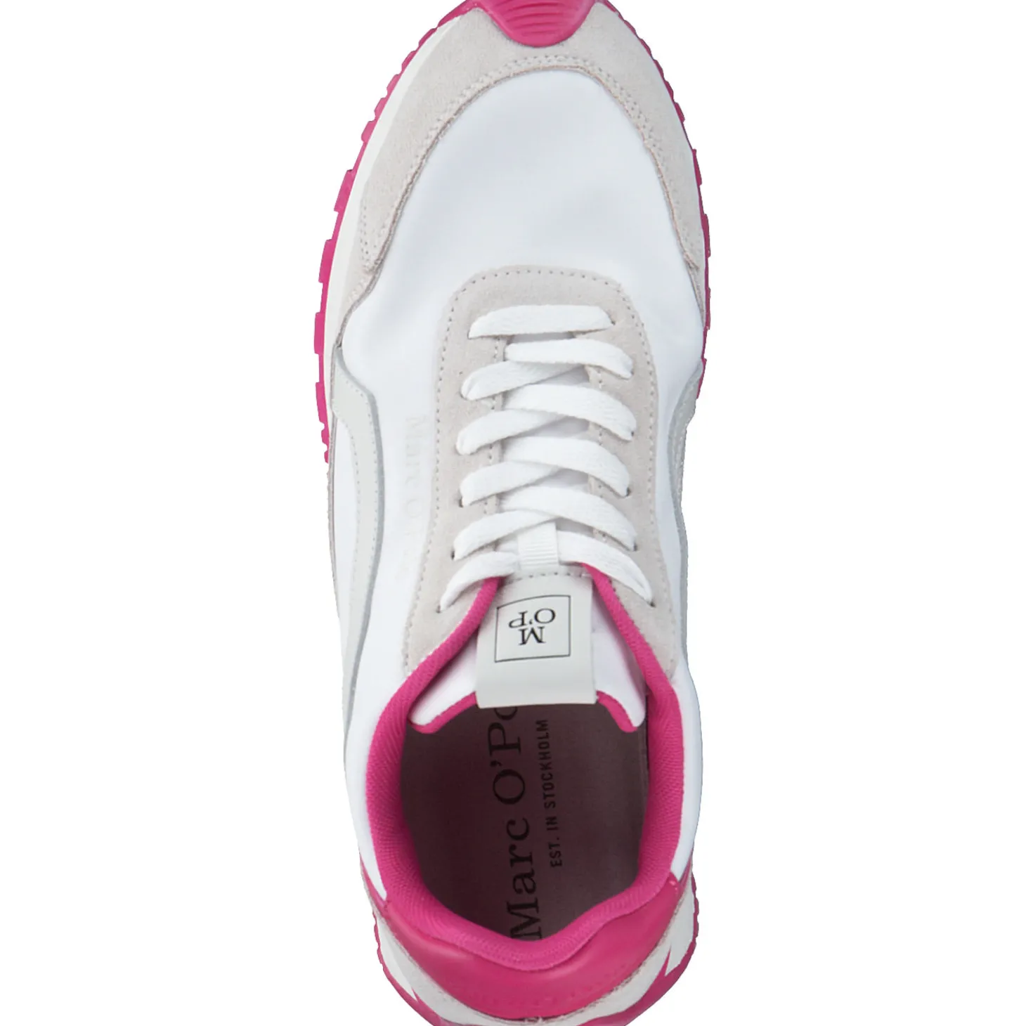 MarcO`Polo 30216863, Schnürschuhe, Damen, white/pink