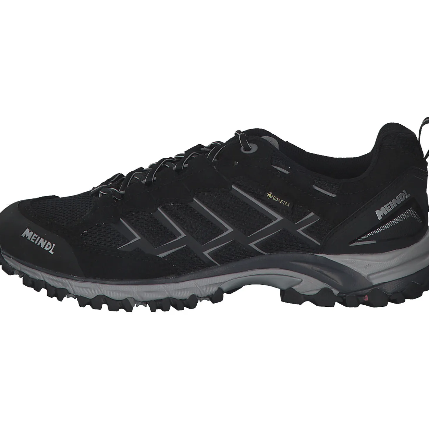 Meindl Caribe GTX 3825, Trekkingschuhe, Herren, Schwarz/Silber