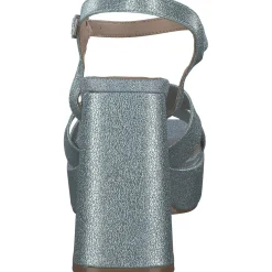 Menbur 24032, Plateau-Sandaletten, Damen, blue shadow