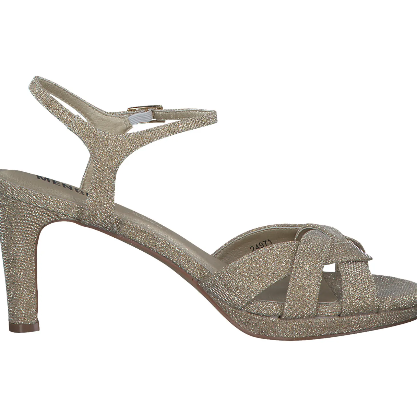 Menbur 24971, Plateau-Sandaletten, Damen, Mehrfarbig