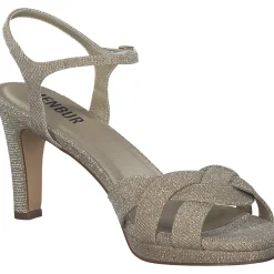 Menbur 24971, Plateau-Sandaletten, Damen, Mehrfarbig