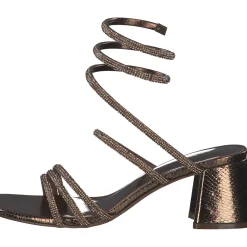 Menbur 23790, Plateau-Sandaletten, Damen, bronze