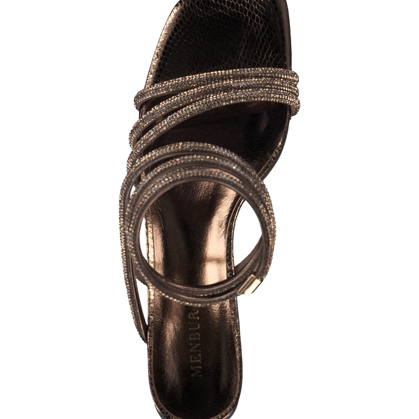 Menbur 23790, Plateau-Sandaletten, Damen, bronze