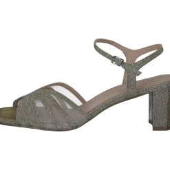 Menbur 24156, Plateau-Sandaletten, Damen, grey