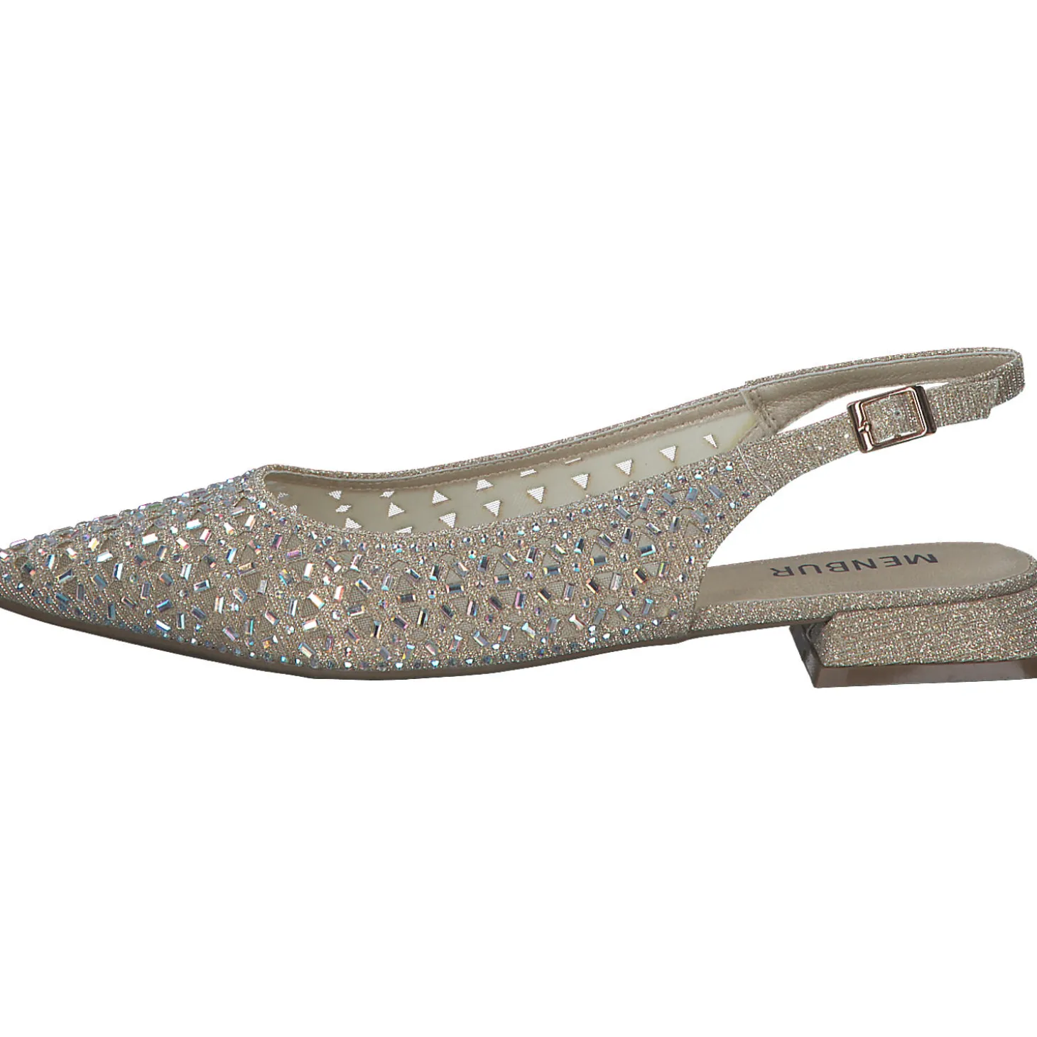 Menbur 24725, Sandalen, Damen, gold