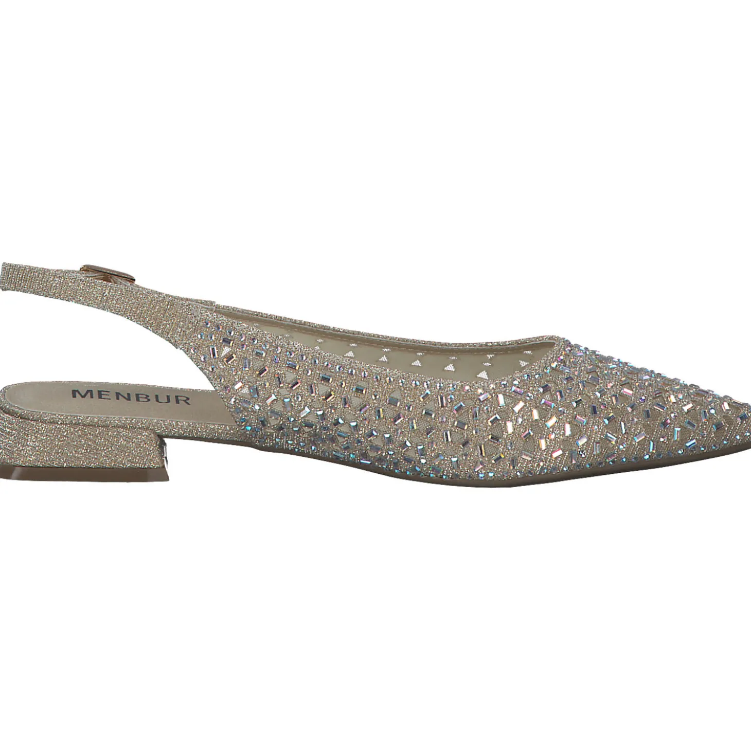 Menbur 24725, Sandalen, Damen, gold