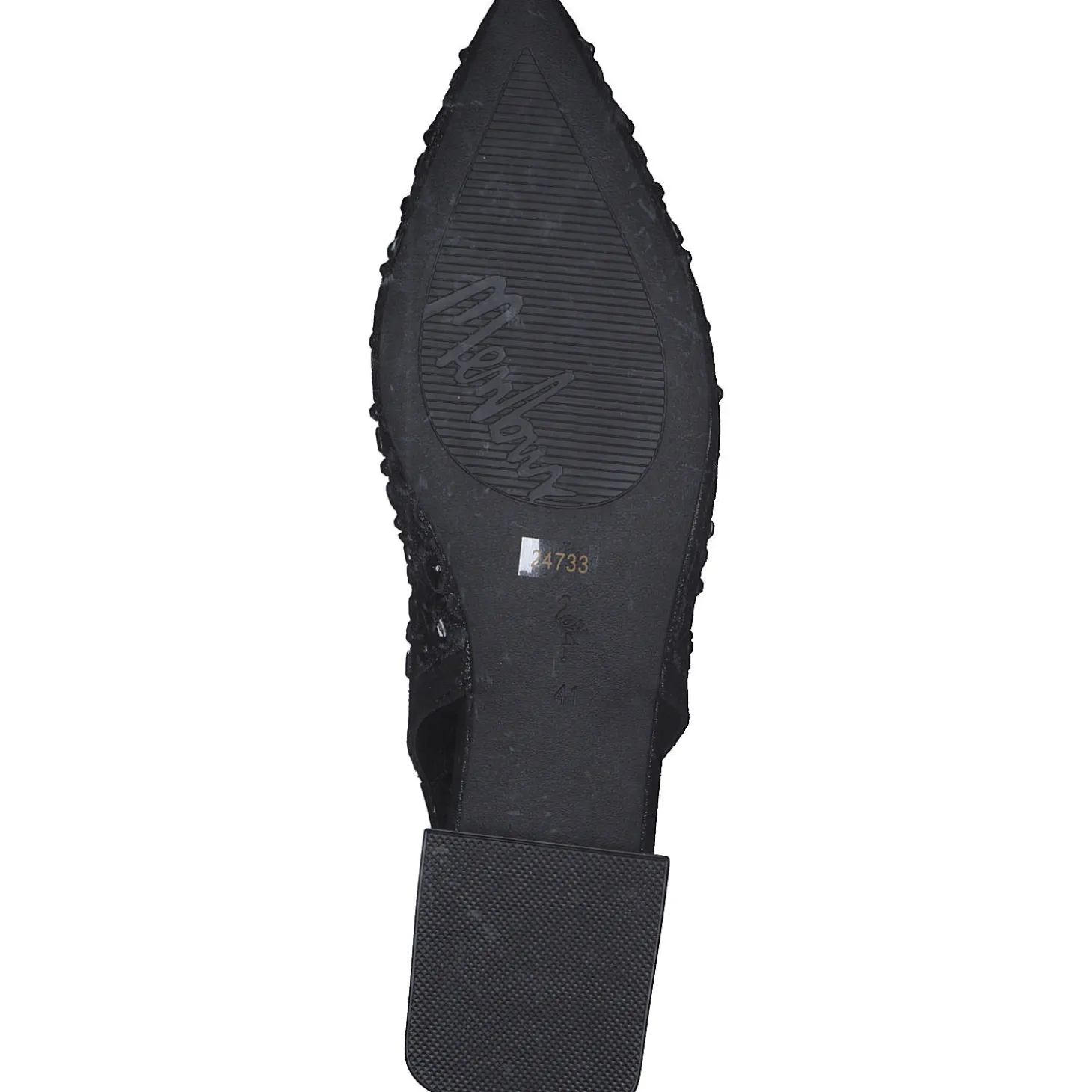 Menbur 24733, Sandalen, Damen, Schwarz (Black)