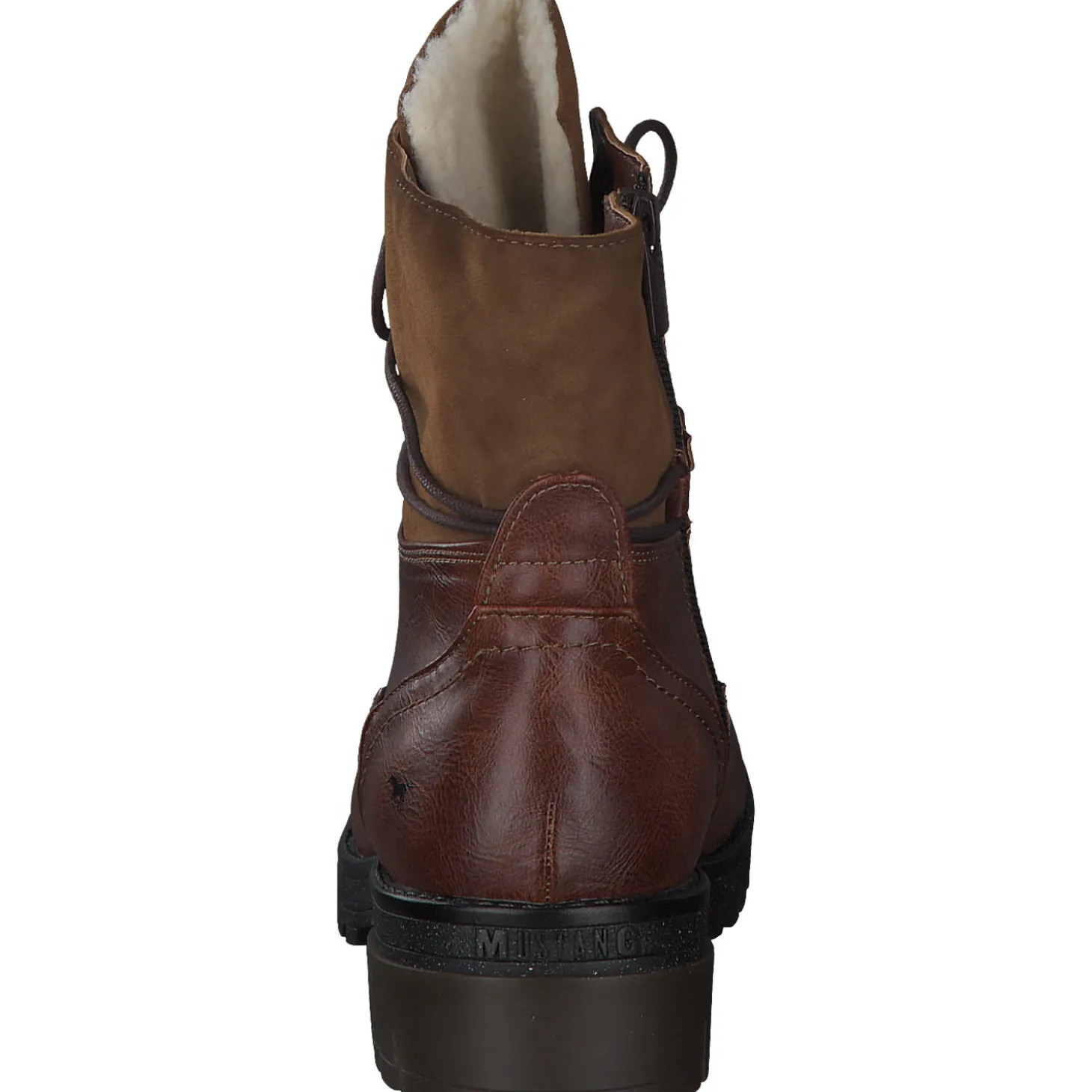Mustang 1397602, Schnürstiefeletten, Damen, Cognac
