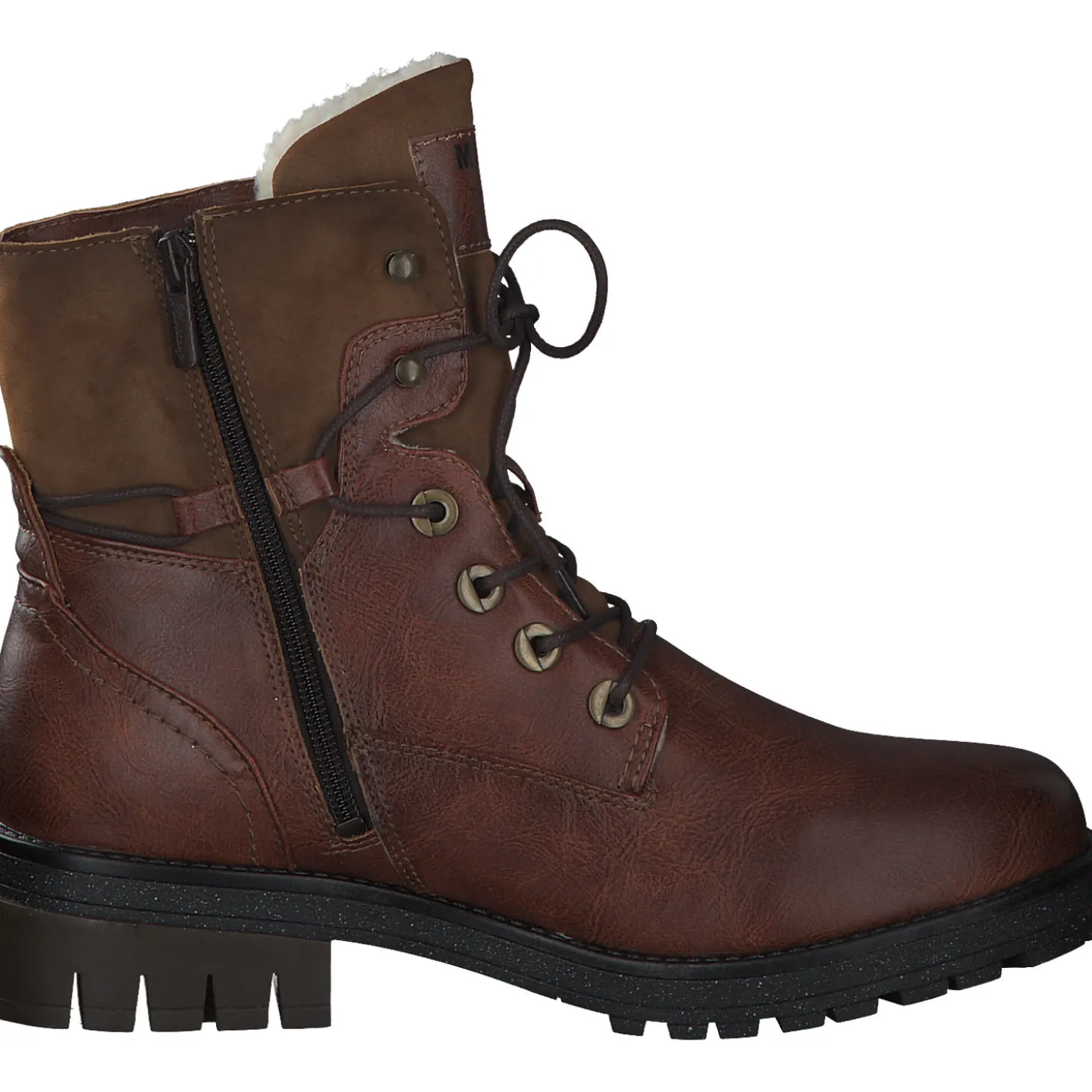 Mustang 1397602, Schnürstiefeletten, Damen, Cognac