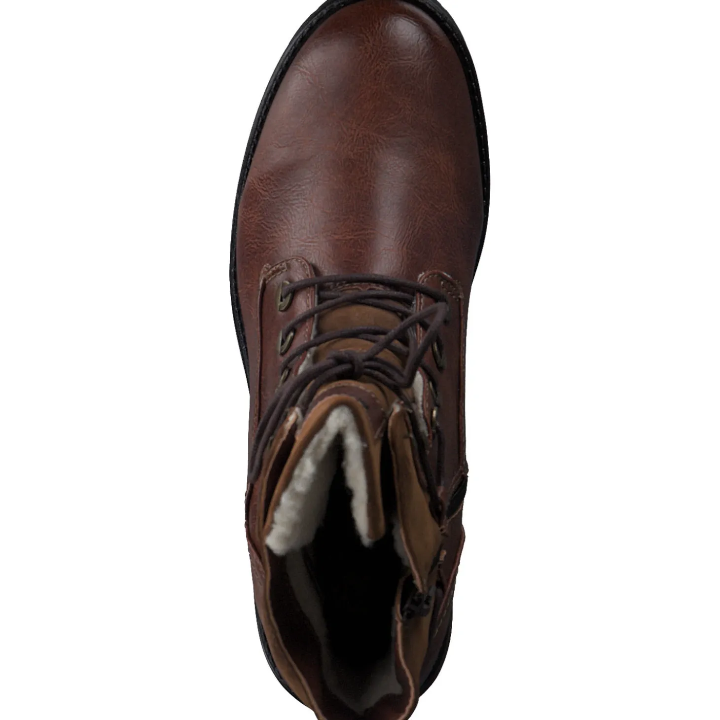 Mustang 1397602, Schnürstiefeletten, Damen, Cognac