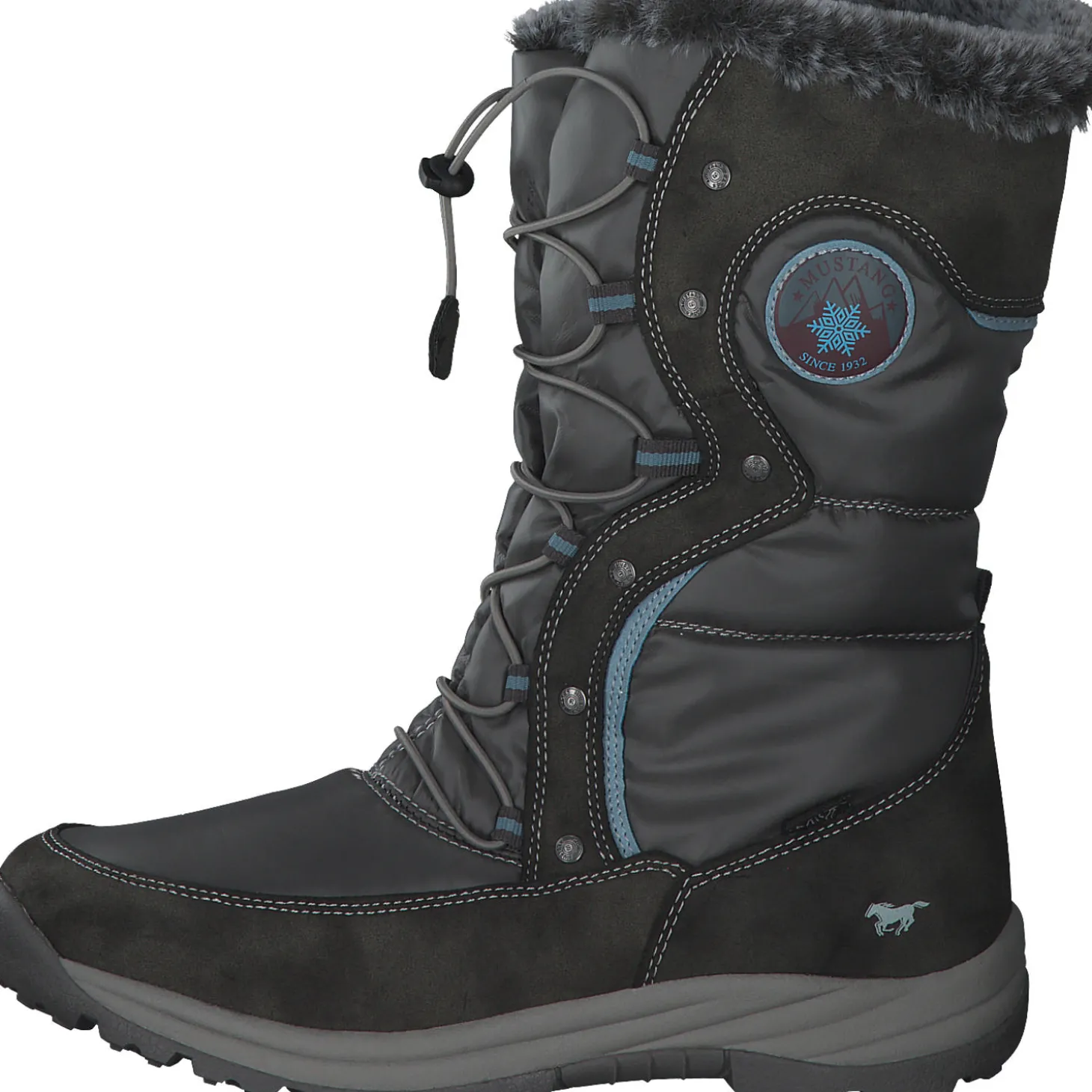 Mustang 5062603, Winterstiefel, Kinder, dunkelgrau