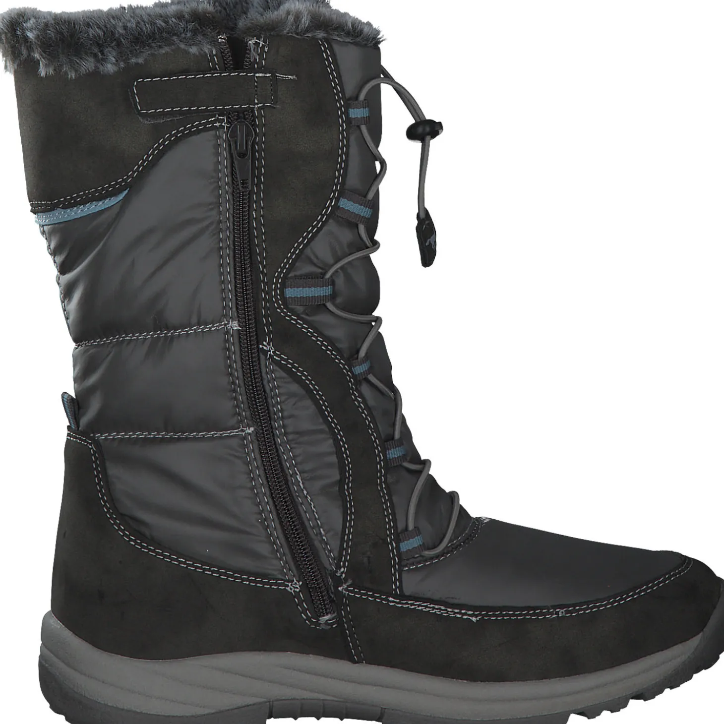 Mustang 5062603, Winterstiefel, Kinder, dunkelgrau
