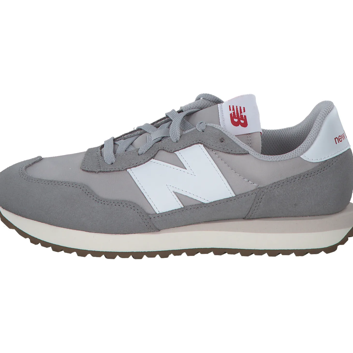 New Balance GS237P, Schnürschuhe, Kinder, Grau