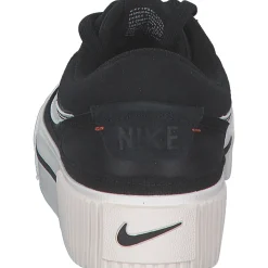 Nike Court Legacy Lift DM7590, Schnürschuhe, Damen, black/wail white/team orange