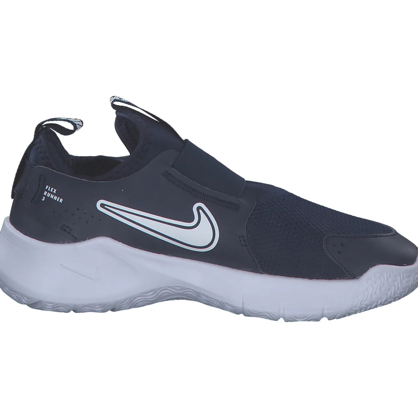 Nike Flex Runner 3 FN1294, Slipper (Kinder), Kinder, midnight navy/white