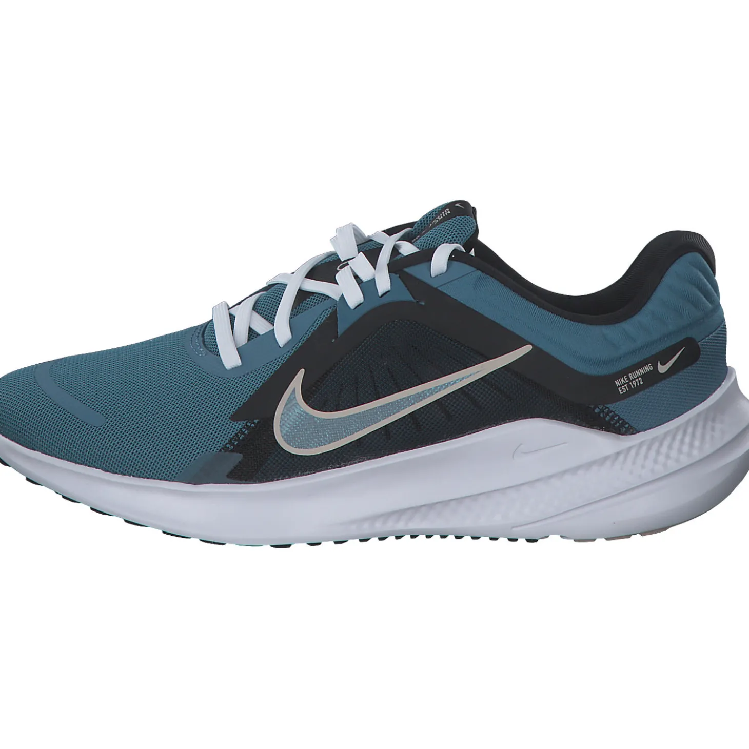 Nike Quest 5 DD9291, Schnürschuhe, Damen, noise aqua/white black fossil