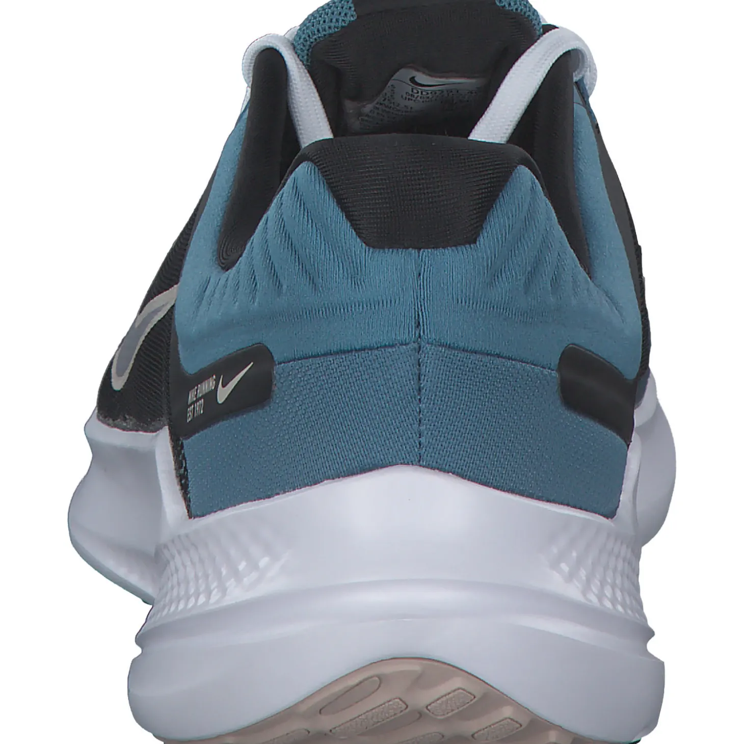 Nike Quest 5 DD9291, Schnürschuhe, Damen, noise aqua/white black fossil