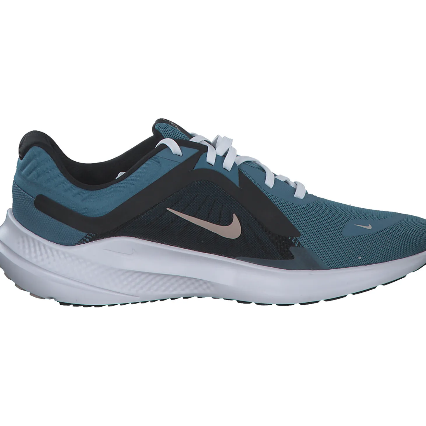 Nike Quest 5 DD9291, Schnürschuhe, Damen, noise aqua/white black fossil