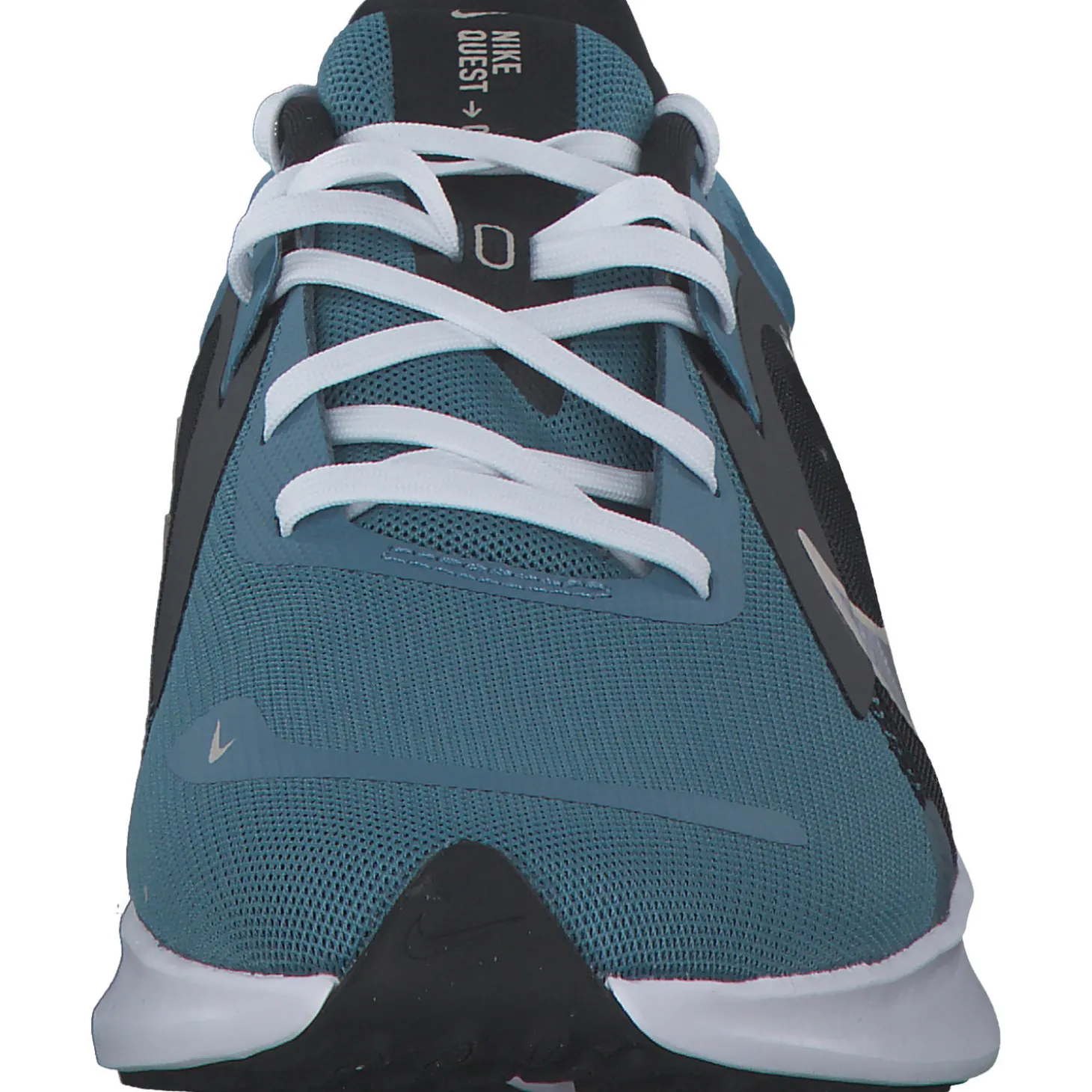 Nike Quest 5 DD9291, Schnürschuhe, Damen, noise aqua/white black fossil
