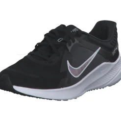 Nike Quest 5 DD9291, Schnürschuhe, Damen, black/white iron grey/sk smoke