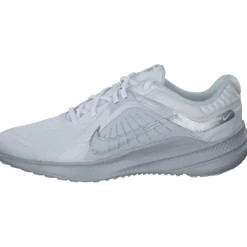 Nike Quest 5 DD9291, Schnürschuhe, Damen, white/met silver pure platinum