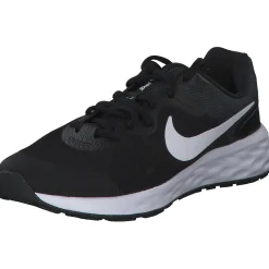 Nike Revolution 6 DD1096 M, Sneakers Low, Kinder, black/white-dk smoke grey