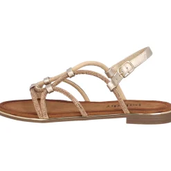 Palado Arcanil, Riemchensandalen, Damen, Gold Glitzer
