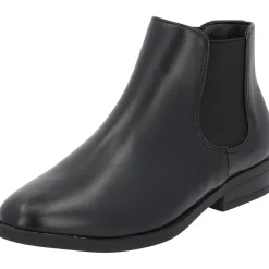 Palado Aruad, Chelsea Boots, Damen, Schwarz/Glanz