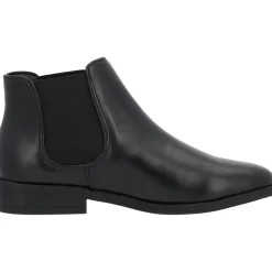 Palado Aruad, Chelsea Boots, Damen, Schwarz/Glanz