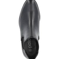 Palado Aruad, Chelsea Boots, Damen, Schwarz/Glanz