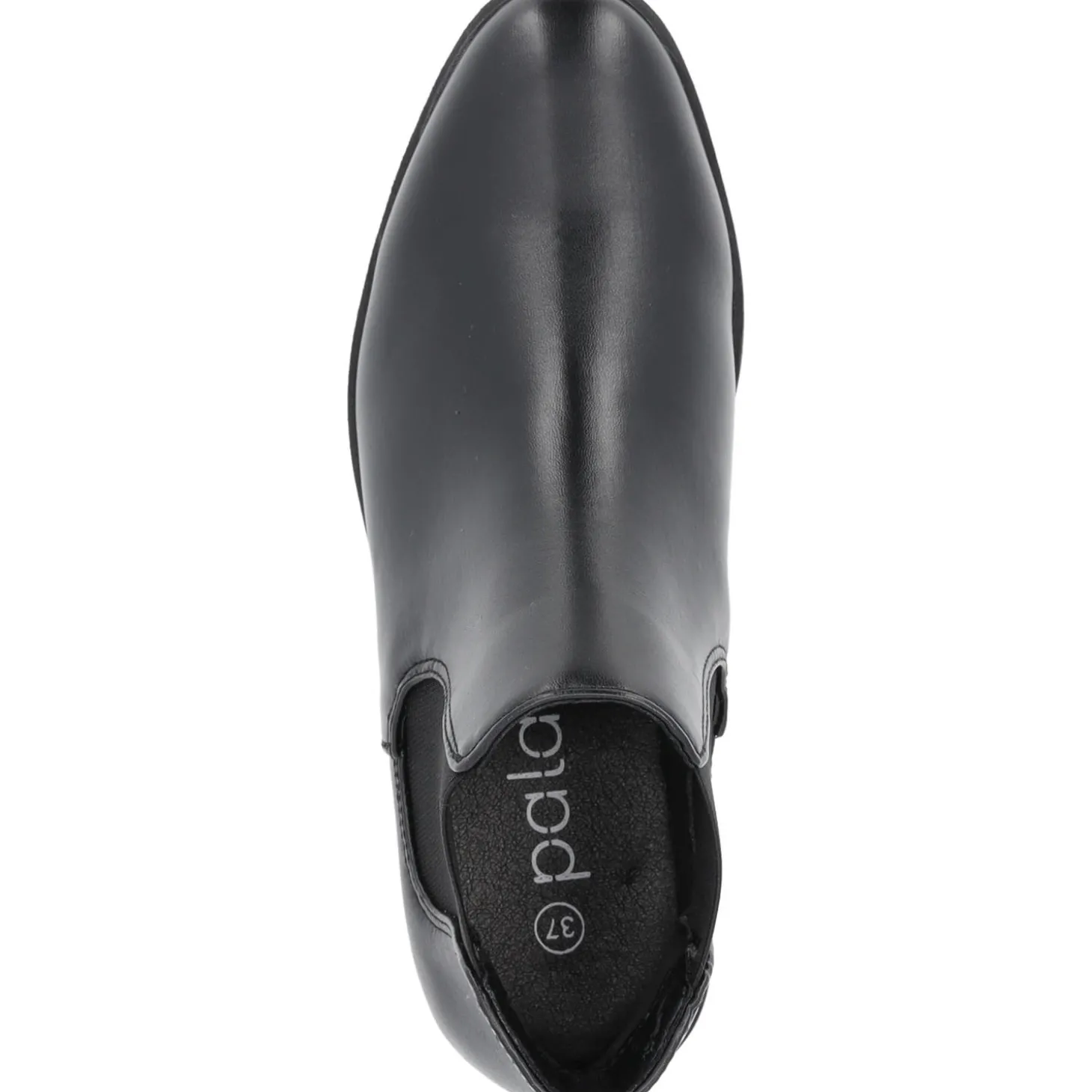 Palado Aruad, Chelsea Boots, Damen, Schwarz/Glanz