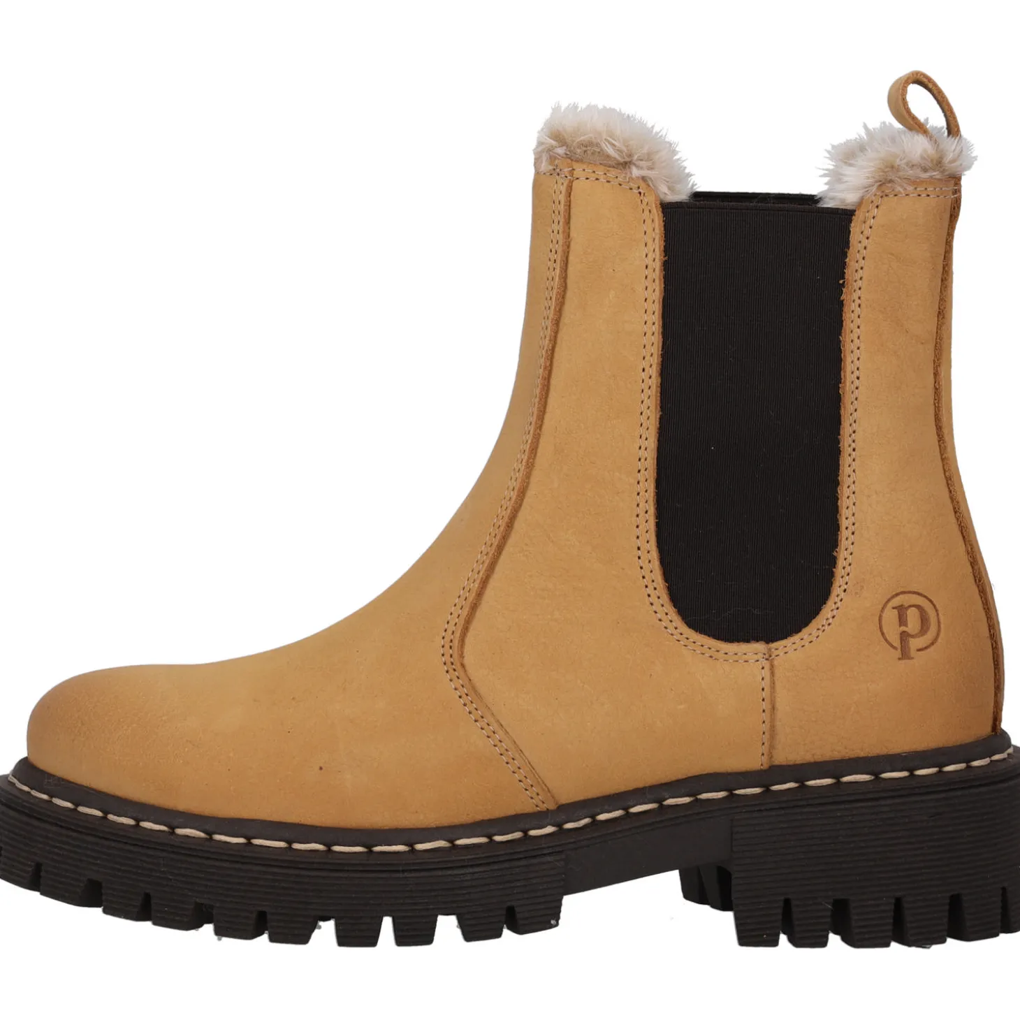 Palado Asseha, Chelsea Boots, Damen, Camel