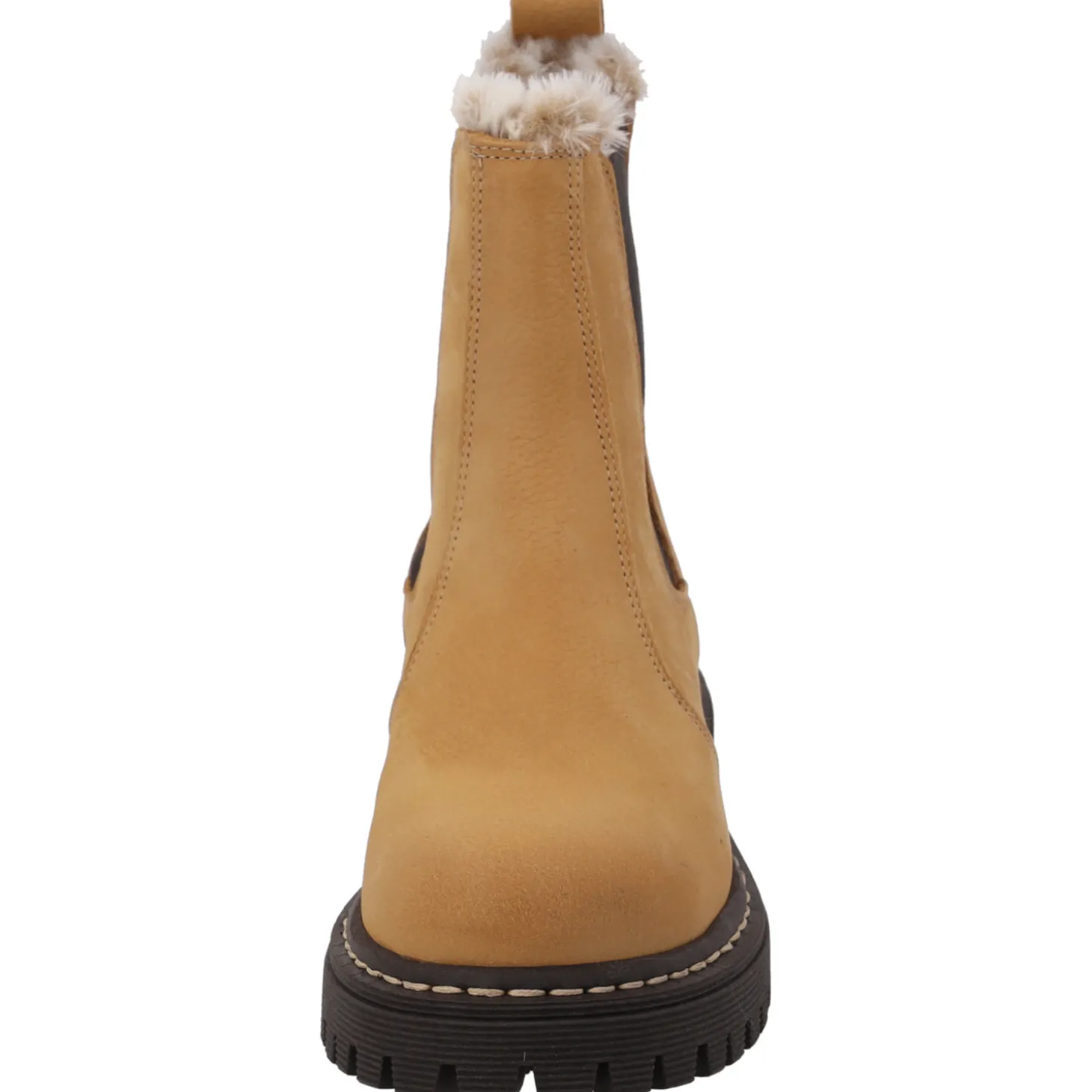 Palado Asseha, Chelsea Boots, Damen, Camel