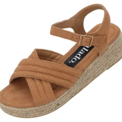 Palado Bolognia, Riemchensandalen, Damen, Braun