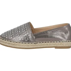Palado Chesu by Sila Sahin, Espadrilles, Damen, Grau Metallic