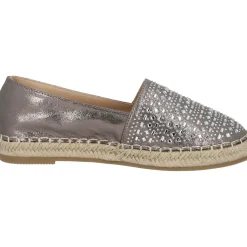 Palado Chesu by Sila Sahin, Espadrilles, Damen, Grau Metallic