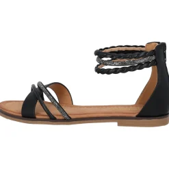 Palado Chritina, Riemchensandalen, Damen, Schwarz
