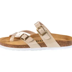 Palado Cres Lack, Pantoletten, Damen, Beige