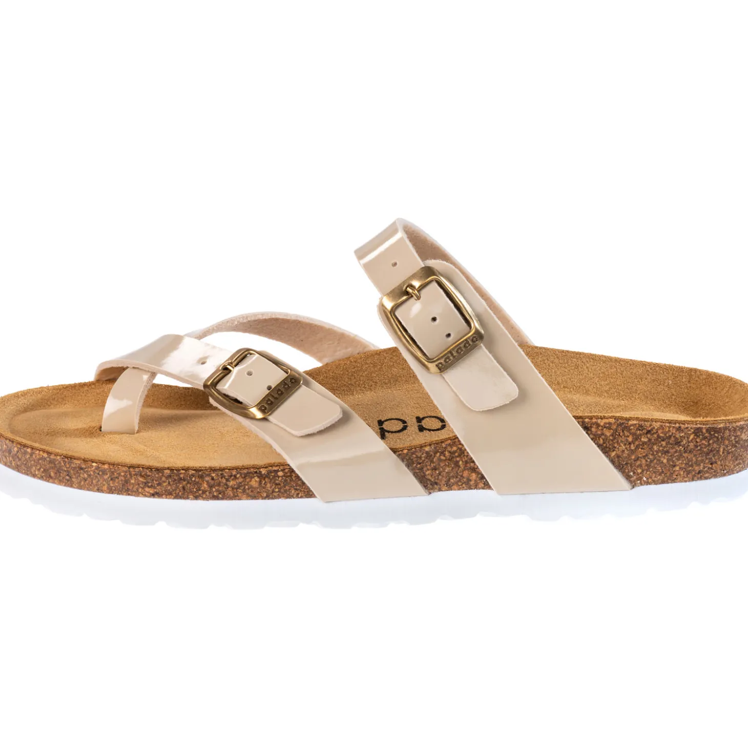 Palado Cres Lack, Pantoletten, Damen, Beige