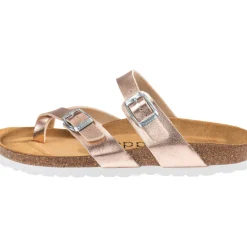 Palado Cres Metallic, Pantoletten, Damen, Rose/Silber