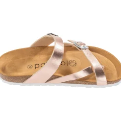 Palado Cres Metallic, Pantoletten, Damen, Rose/Silber