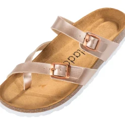 Palado Cres Metallic, Pantoletten, Damen, Rose