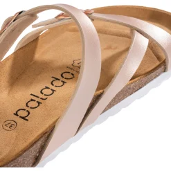 Palado Cres Metallic, Pantoletten, Damen, Rose