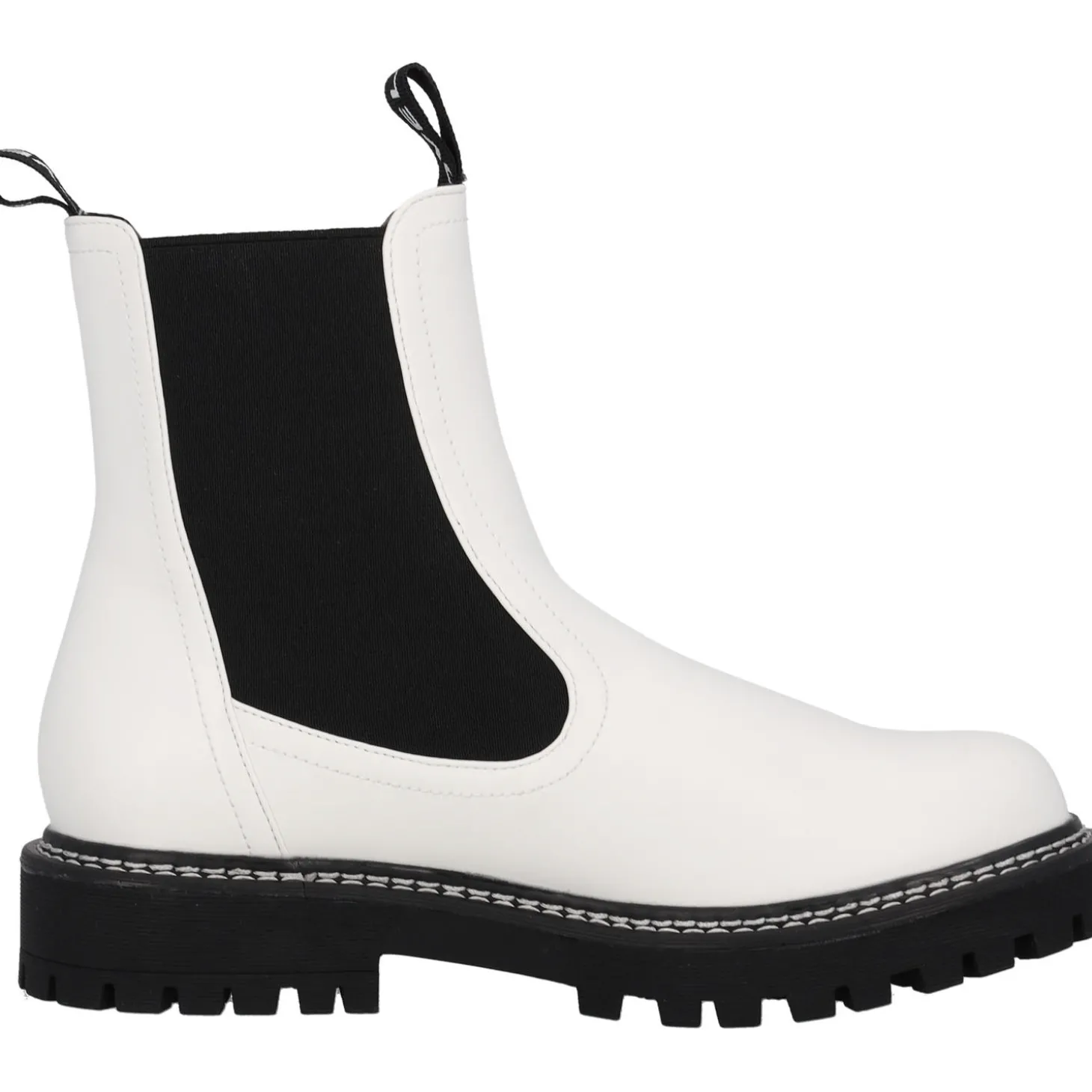 Palado Dedej, Chelsea Boots, Damen, Weiß