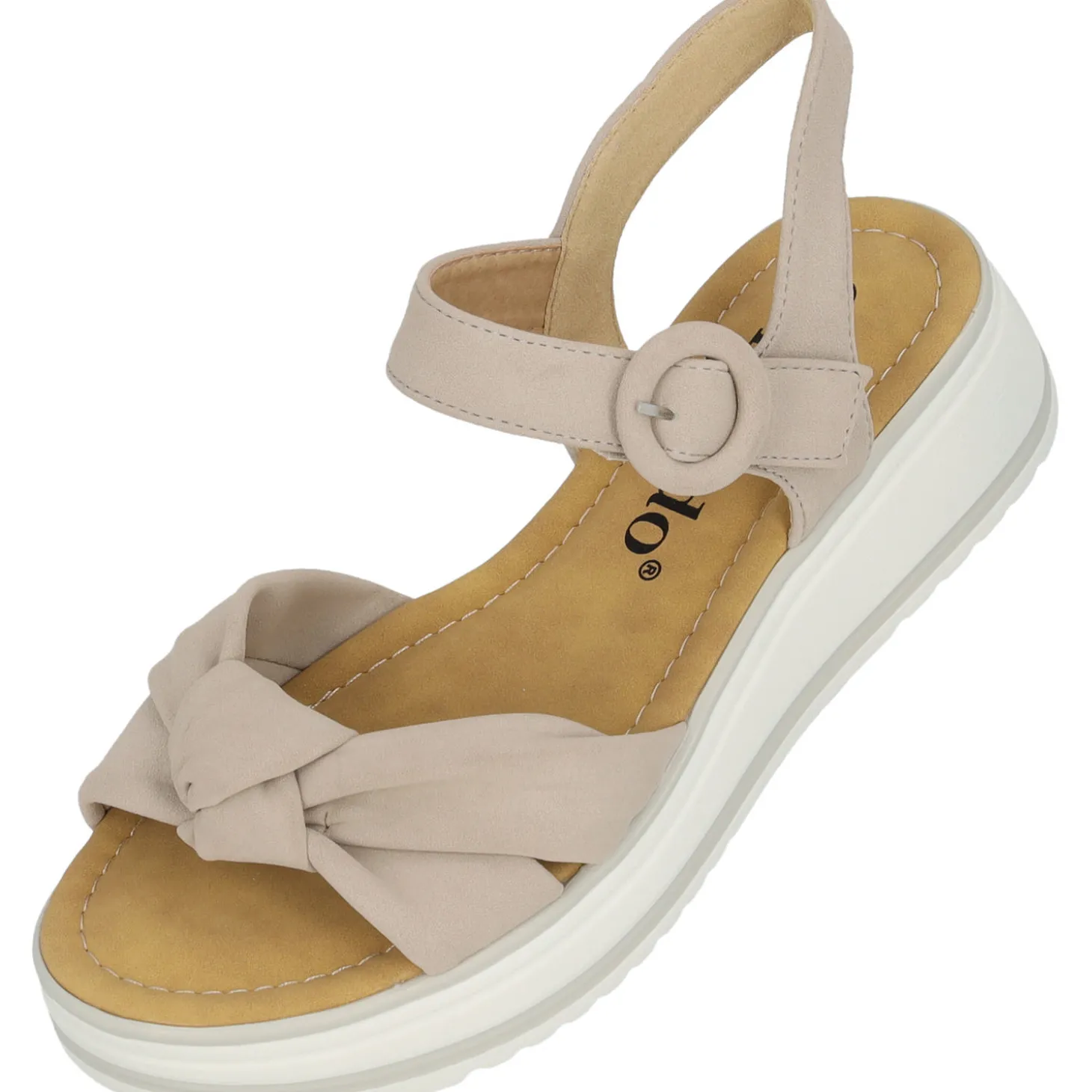 Palado Ebelli, Riemchensandalen, Damen, Beige