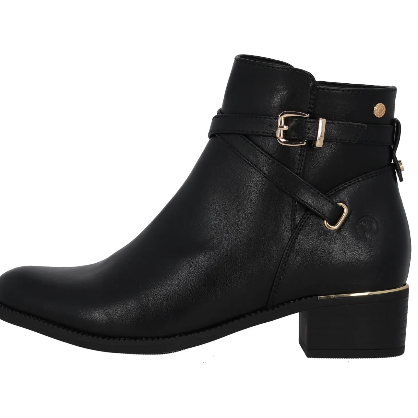 Palado Fusamu, Chelsea Boots, Damen, Schwarz