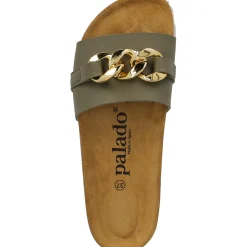 Palado Gozo, Pantoletten, Damen, Khaki Matt