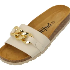 Palado Gozo, Pantoletten, Damen, Beige Matt