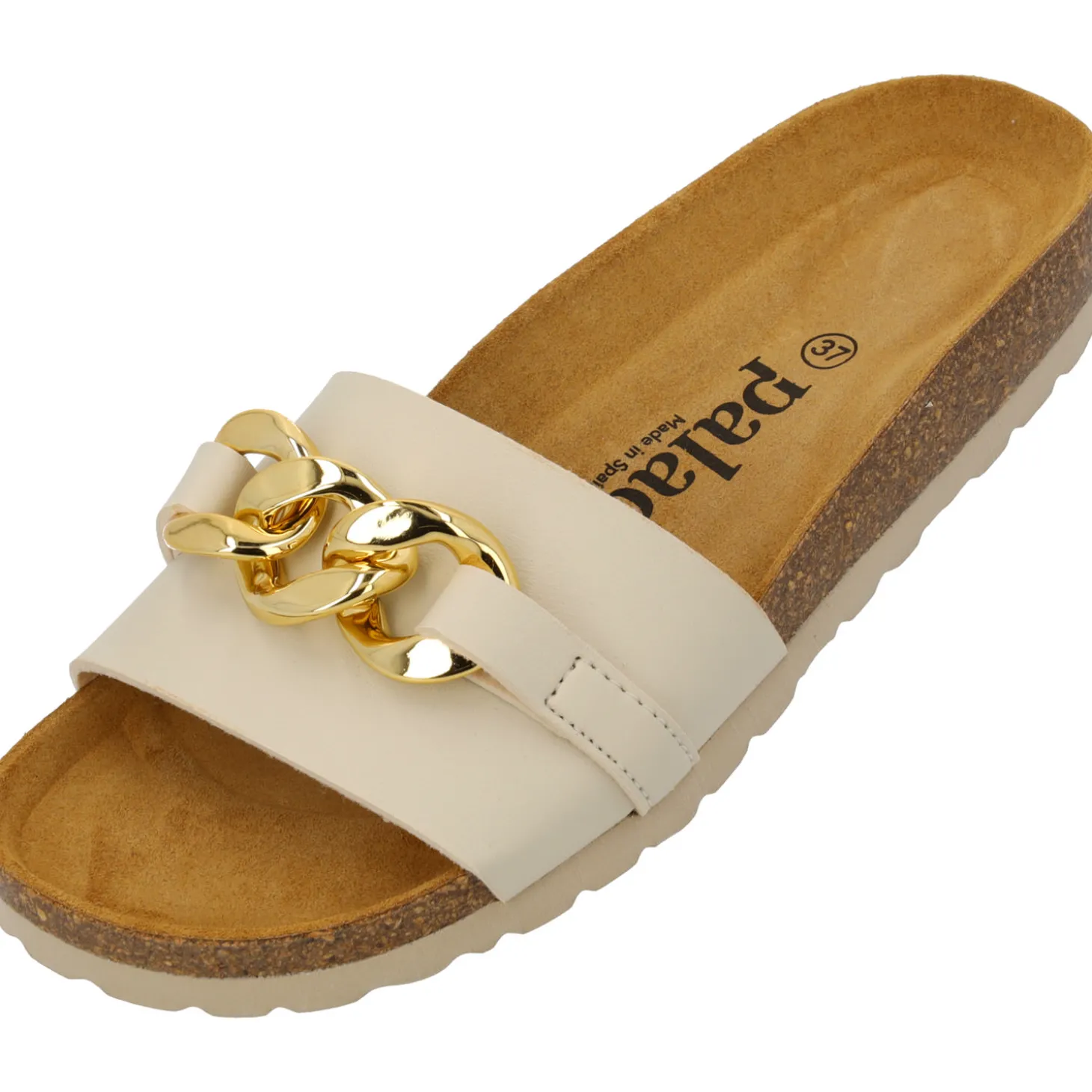 Palado Gozo, Pantoletten, Damen, Beige Matt