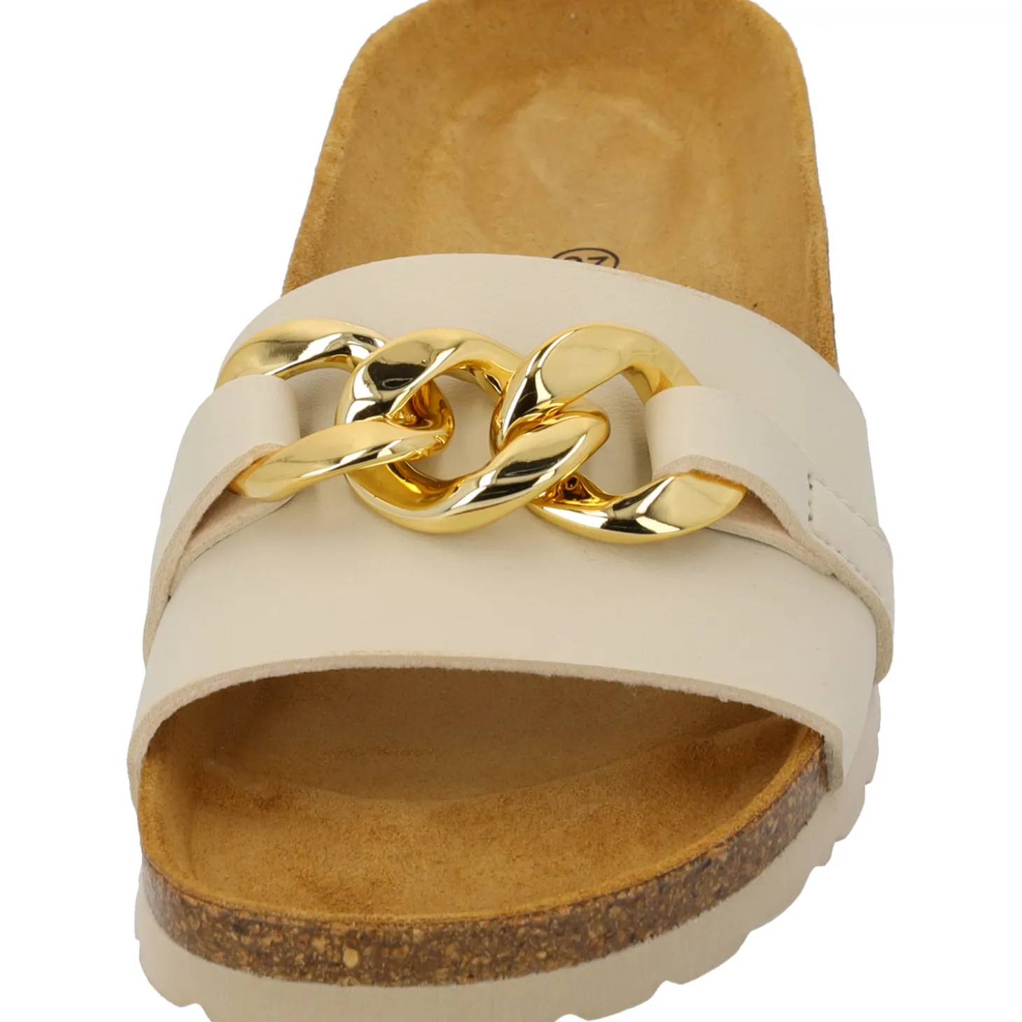 Palado Gozo, Pantoletten, Damen, Beige Matt